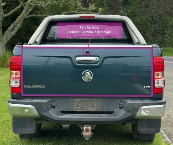 HOLDEN COLORADO RG ALL Tailgate Shell Types