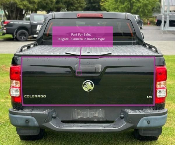 HOLDEN COLORADO RG ALL Tailgate Shell Types